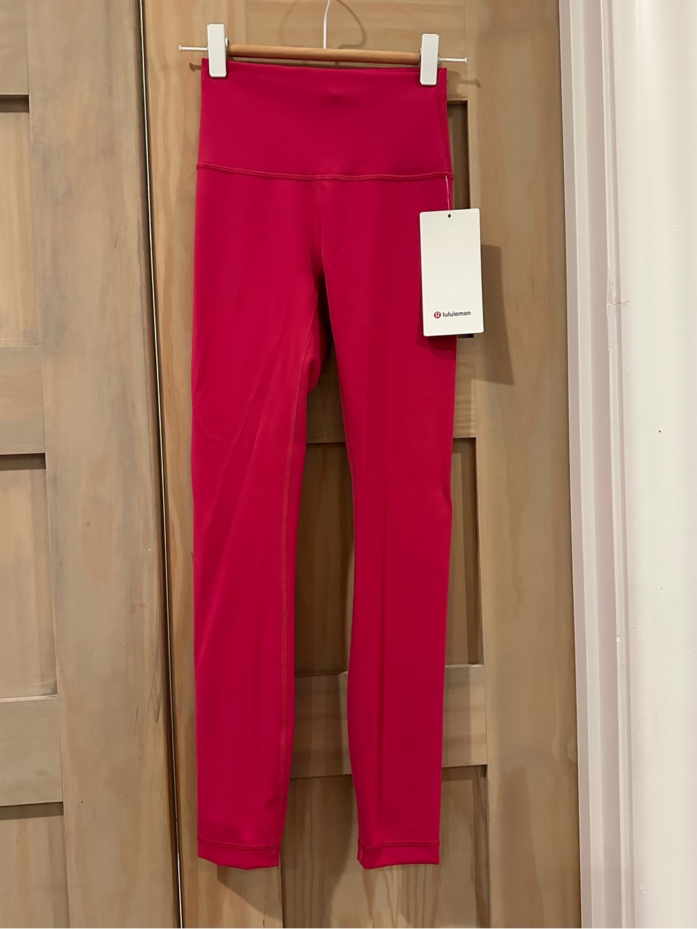 lululemon athletica Hot Pink High-Waist Leggings